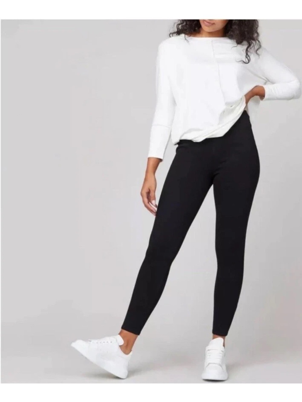 SPANX Black High-Rise Donny Jeans Pullen’s Black Wash M Tall NWOT